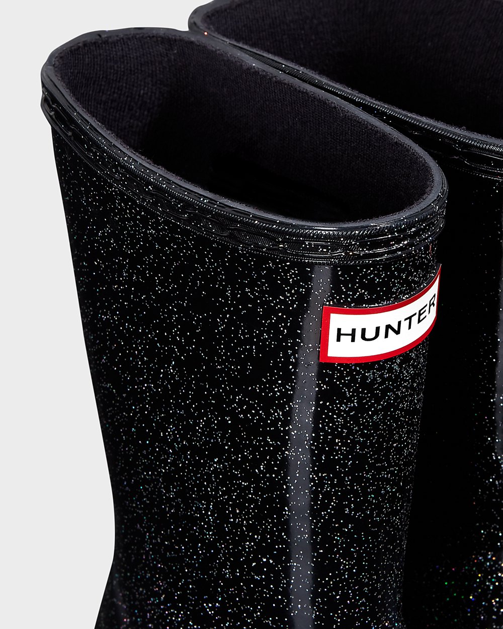 Galochas Hunter Criança Pretas/Multicoloridas - Original First Classic Starcloud - 57OUKBQFL